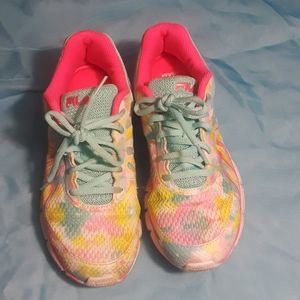 FILA Coolmax Memory Foam tie dyed style sneakers